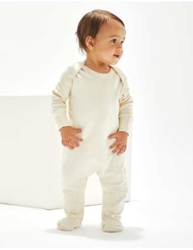BAB-BZ35-Baby Sleepsuit With Scratch Mitts